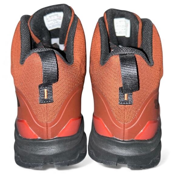 TNF Mens 12 Vectiv Exploris 2 Mid Futurelight Leather Hiking Boots Brandy Brown - Picture 3 of 6